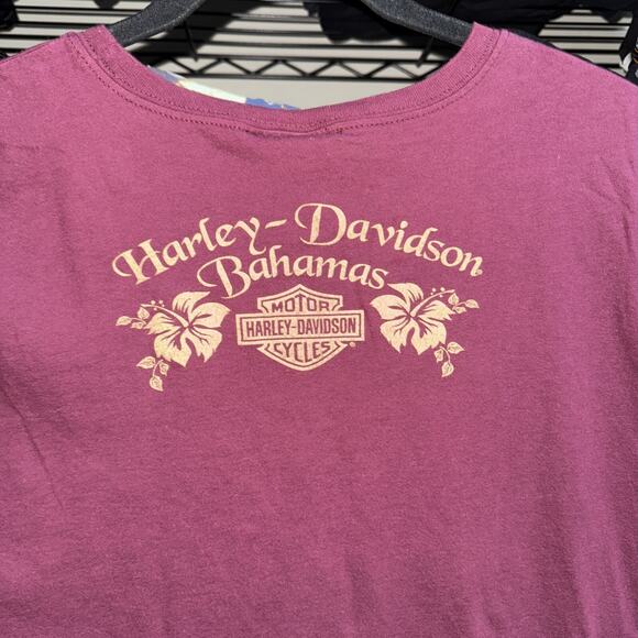 Y2K Harley Davidson Women’s Bahamas Shirt Size Medium - Picture 5 of 5